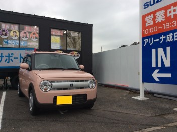 ラパンご納車おめでとうございます！